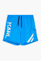 Med Boardshorts With Stripes