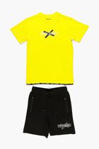 Alvaro Solid Jersey T-shirt and Shorts Set
