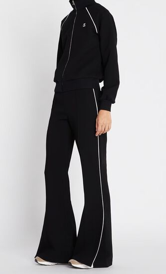 TORY SPORT SIDE-STRIPED CREPE PANT