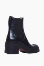 70mm Leather Chelsea Boots