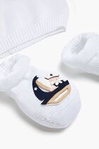 Sailboat Hat and Booties Set Sailboat Hat and Booties Set