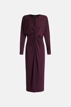 MATHILDE DRESS BORDEAUX