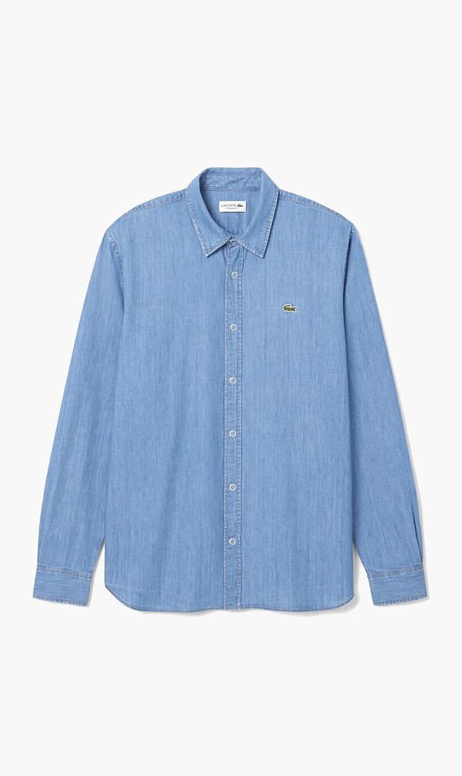 Regular Fit Lightweight Denim Shirt