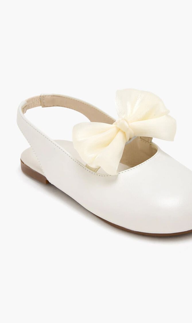 Bow Slingback Flats