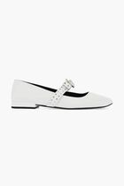 Gianni Ribbon Studded Ballerinas