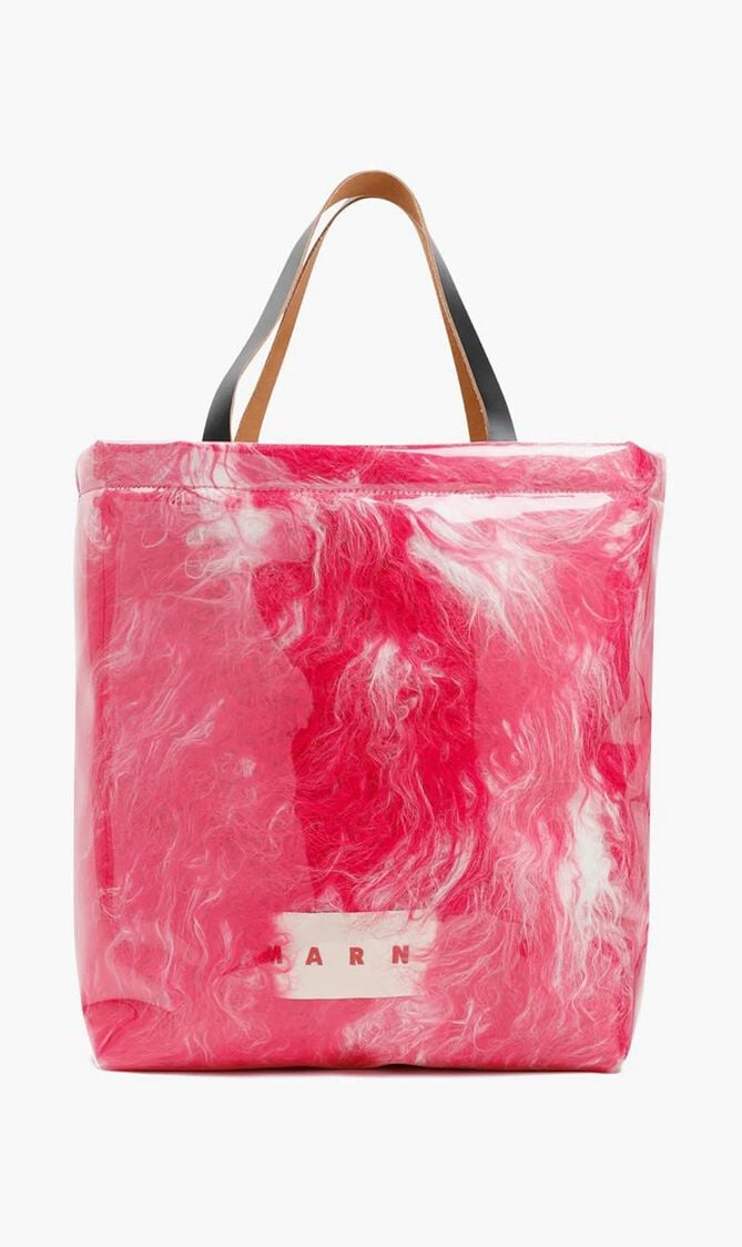 MARNI TOTE NS FUCHSIA