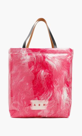 MARNI TOTE NS FUCHSIA