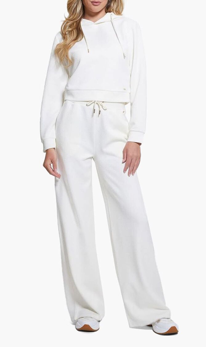 Peony Logo Straight Pants