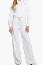 Peony Logo Straight Pants