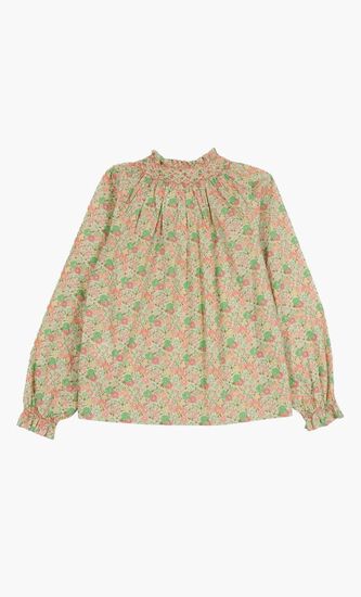 BLOUSE SMOCKEE PETALE