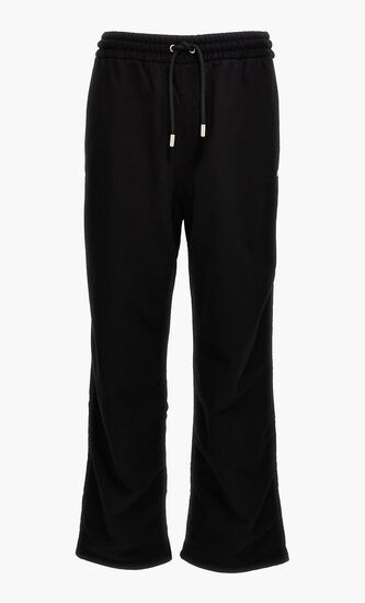 CORNELY DIAGS SWEATPANT BLACK WHITE