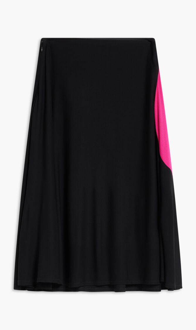 COLORBLOCK KNIT SKIRT