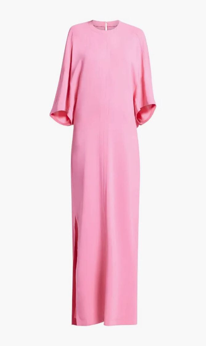 Maxi Dress With Half Sleeves