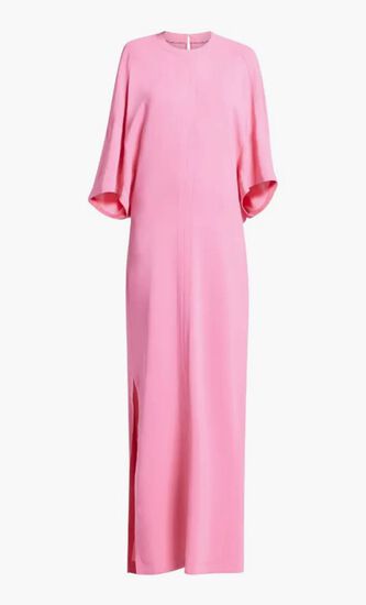 Maxi Dress With Half Sleeves