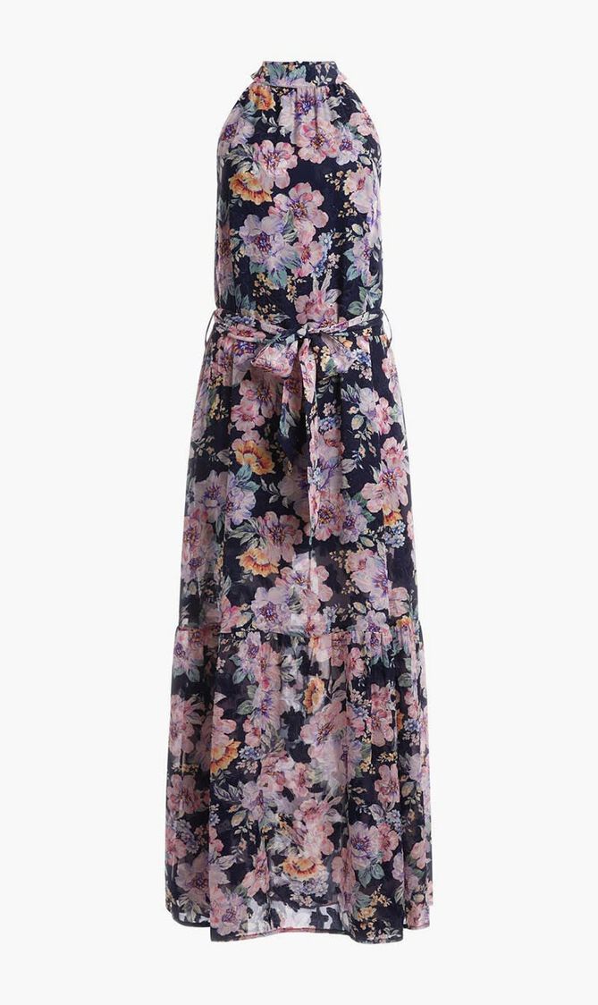 Katia Maxi Dress with Halter Neckline