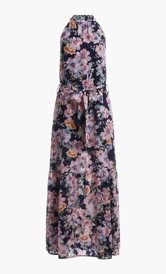 Katia Maxi Dress with Halter Neckline