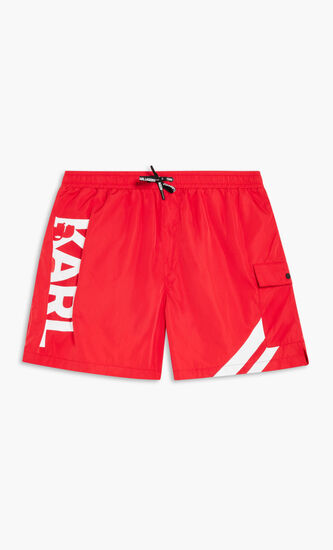 Med Boardshorts With Stripes