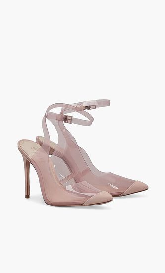 Scarpin Vinyl Slingback