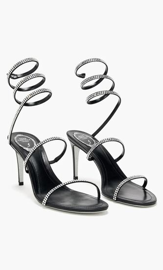 Cleo Crystal Embellished Sandals
