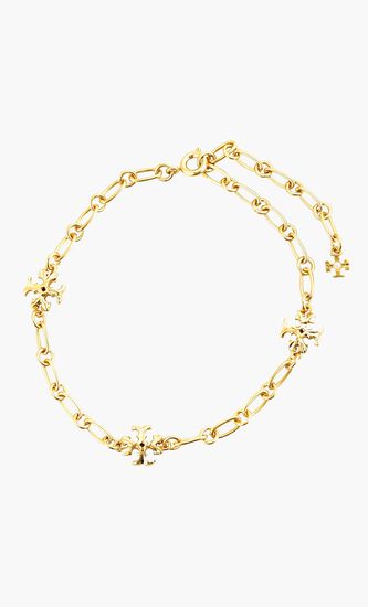 Roxanne Chain Striped Delicate Bracelet