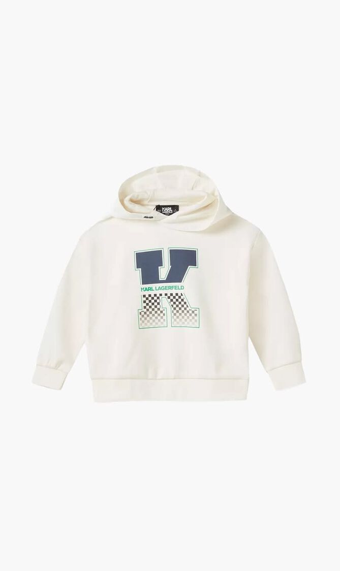Logo Print Hoodie