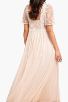 Versailles Ditsy Bodice Ankle Gown