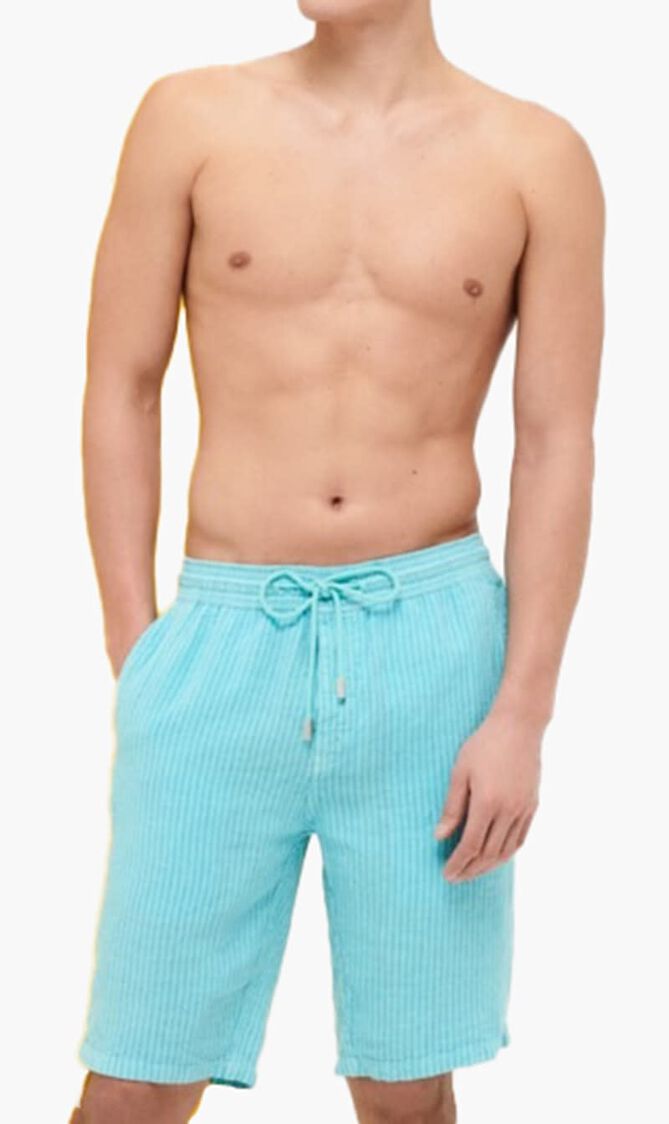 Linen Bermuda Shorts
