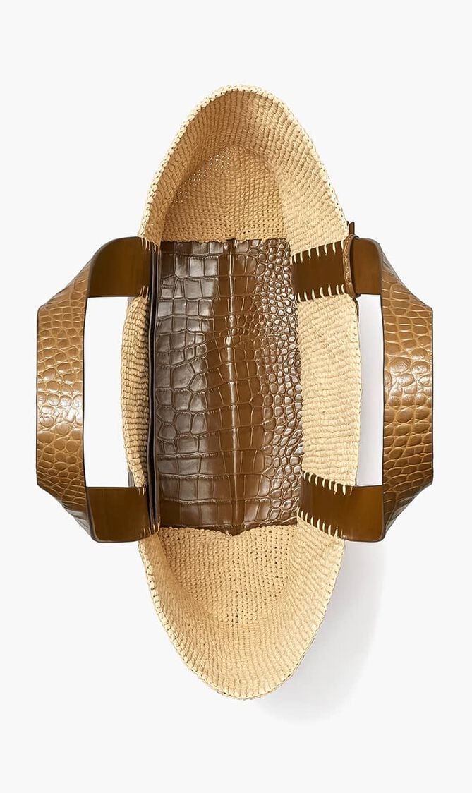 STRAW TOTE