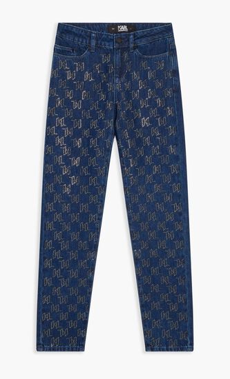 GF DENIM RHINESTONES