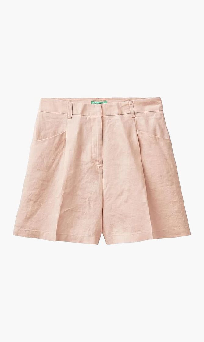 Pure Linen Bermuda Shorts