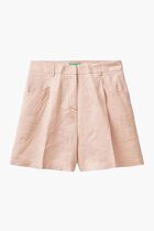 Pure Linen Bermuda Shorts