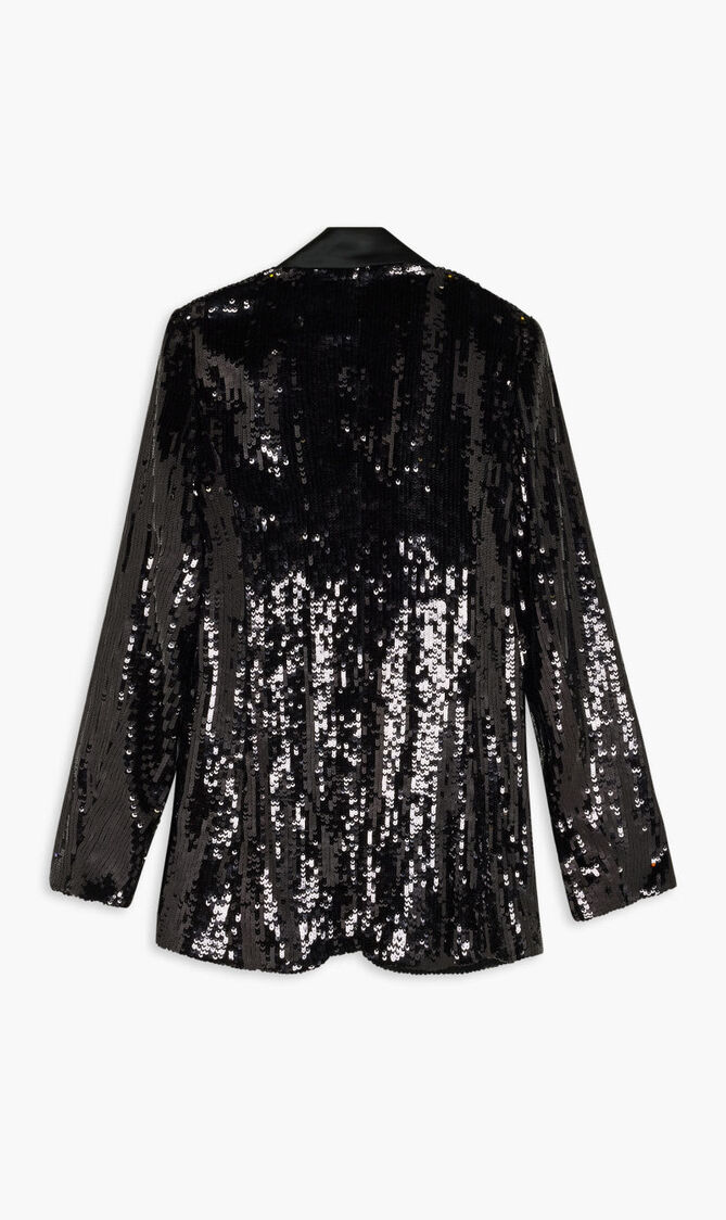 SEQUIN EVENING BLAZER