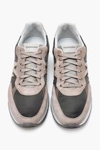 755 M E SLAYTON SLAYTON CALCE GRIGIO CROSTA BONE FORRO LAMB BLANCO