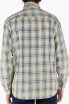 LS COLLIN CHECK INDIGO SHIRT