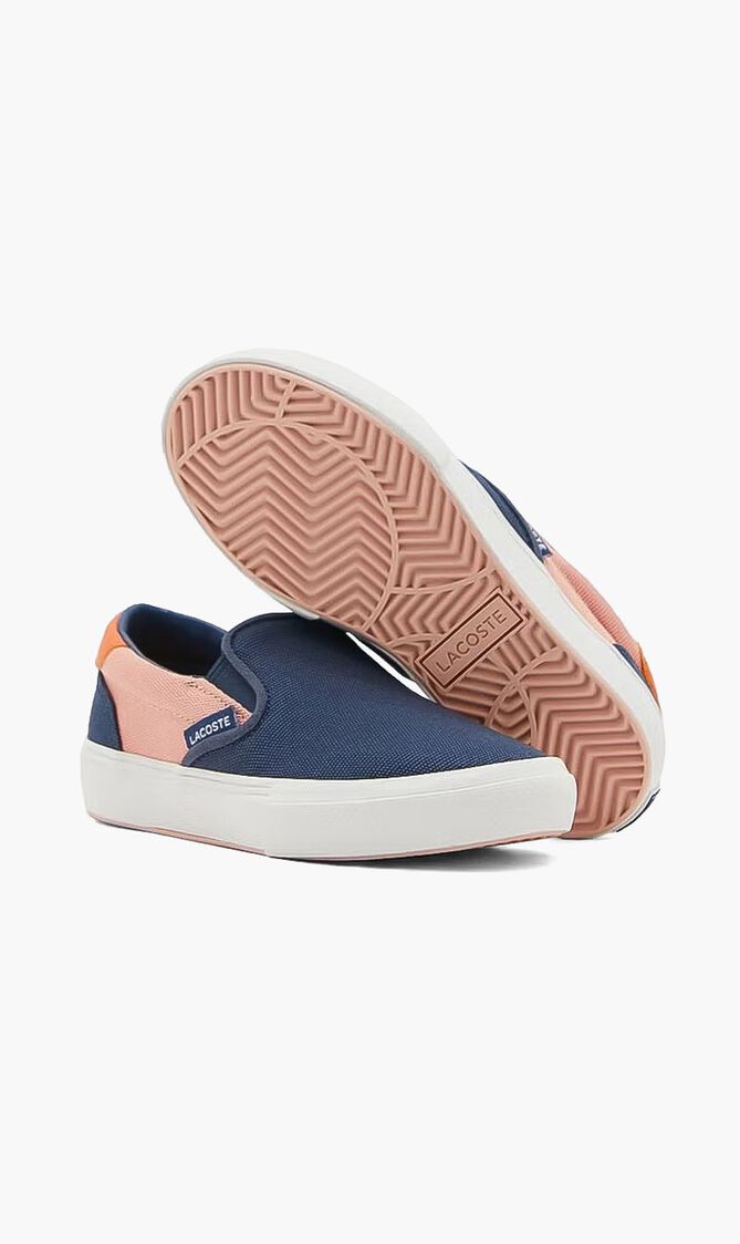 Jump Serve Slip Canvas Trainers