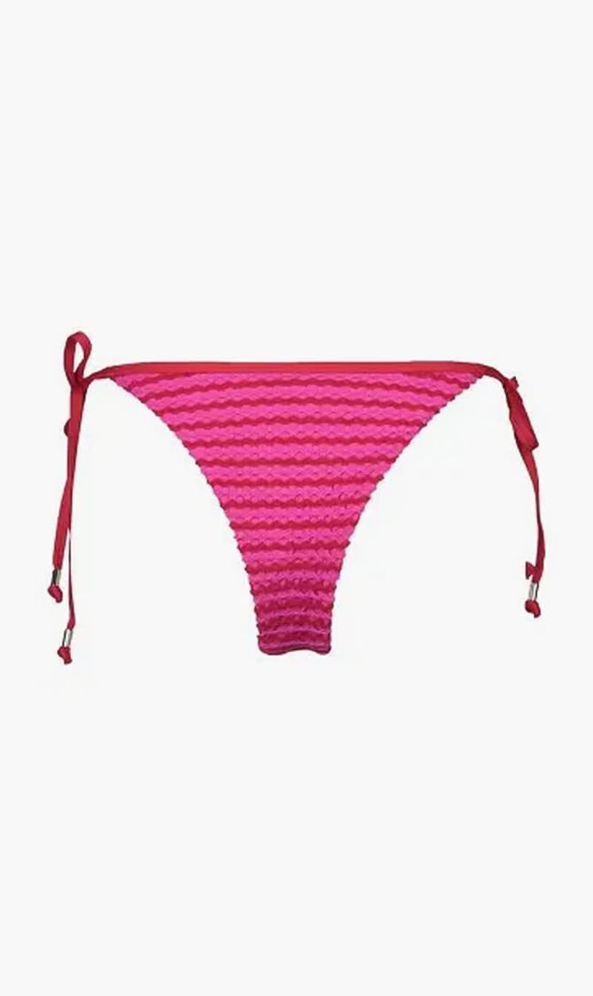 Mesh Effect Tie Side Rio Pant