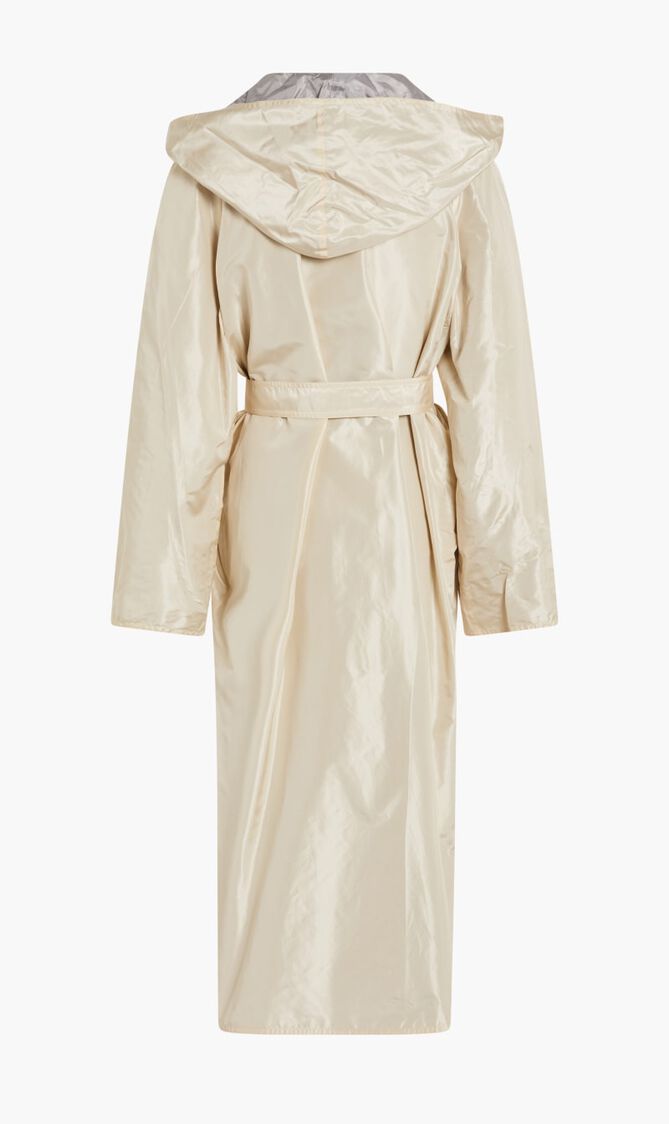 SILK TAFFETA TRENCH
