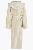 SILK TAFFETA TRENCH