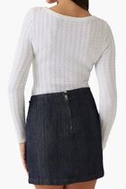 JOSIE BOAT NECK LS S
