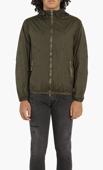 Embroidered Logo Lightweight Tracksuit Jacket