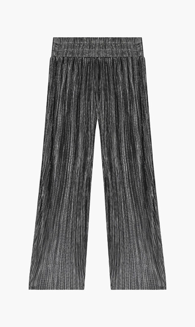 Plisse Logo Trousers