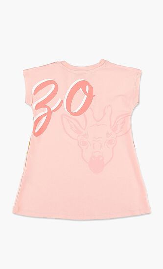 Animal Printed Logo Dress