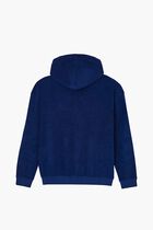 Solid Terry Hoodie Sweatshirt