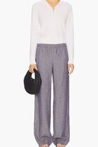 Italian Cotton Blend Mesh Double Layer Cardigan