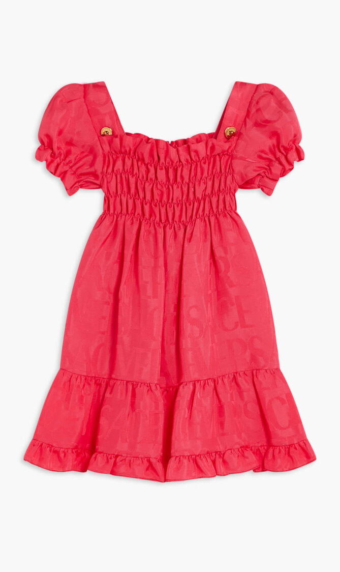 DRESS VERSACE ON REPEAT KIDS JACQUARD EVER SATIN