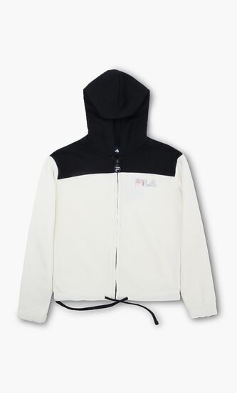 Color Block Zip-Through Jacket