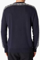 Denzel Cn Ls Jacquard Swtr