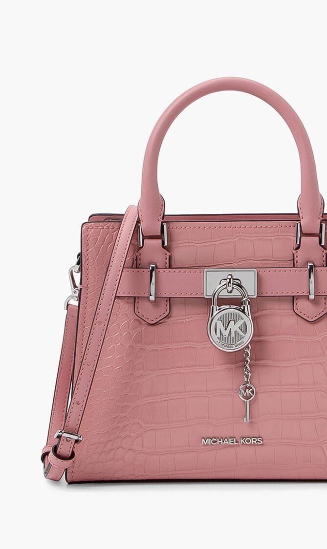 Textured Leather Crossbody Bag