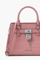 Textured Leather Crossbody Bag