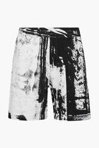 SHORTS ALLOVER FOLD PRT ON LOO